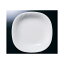 メラミン ピュアホワイト 23cm深皿 (230×230×36mm・800cc) マンネン/萬年[PH-2005] 業務用 プラスチック製 メラミン製 樹脂製 無地食器・白 角深皿 マルチプレート 多用皿