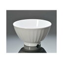 メラミン ピュアホワイト ライスボール　小 (112×63mm・300cc) マンネン/萬年[PH-803] 業務用 プラスチック製 メラミン製 樹脂製 無地食器・白 飯碗 飯茶碗 茶椀