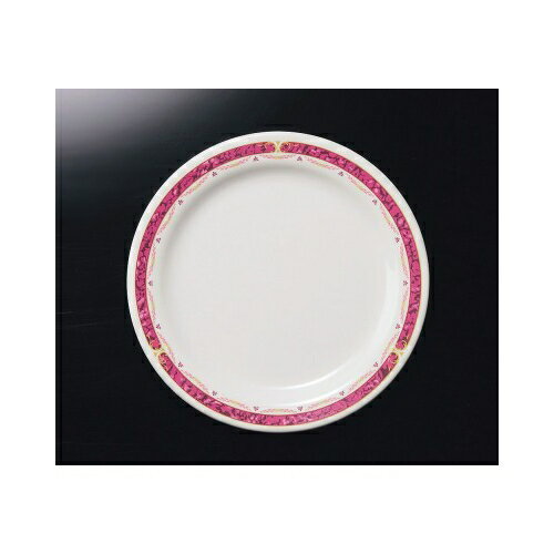 メラミン ワインベルジュ 16.5cmパン皿 (165×14mm) マンネン/萬年[WI-7818] 業務用 プラスチック製 メラミン製 樹脂製 洋食器 丸平皿 パン皿 プレート 中皿