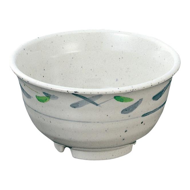 メラミン うどん鉢　中 直径156mm H83mm 840cc 笹風[A27SA] マルケイ 業務用 食洗機対応 割れにくい 丈夫 業務用 プラスチック 樹脂 食器 皿 D8