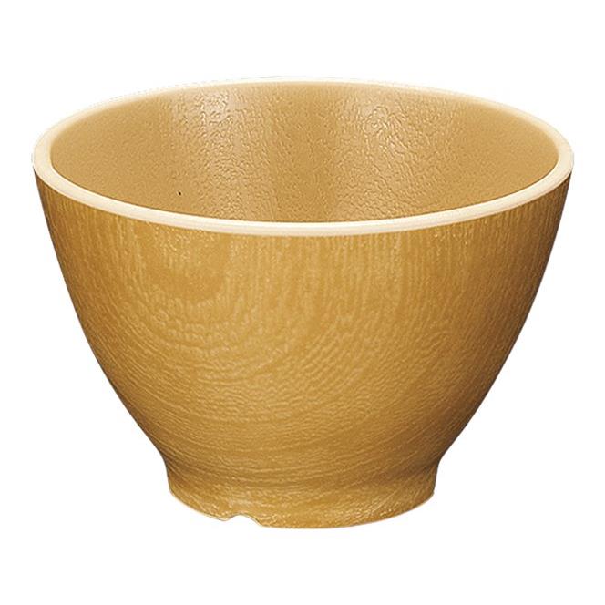 メラミン 11.5cm マルチボール 直径114mm H74mm 400cc ウッディ ライトブラウン・DC[G121LBN] マルケイ..