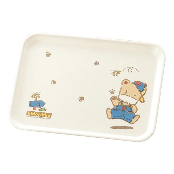 メラミン子供用食器 キドリッコ 36cm 長角トレー (360×265×20mm) マルケイ［N33KD］ 業務用 プラスチック製 保育園・幼稚園