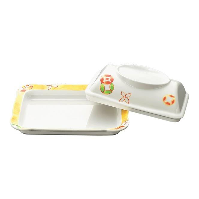 ファインメラミン 角皿 178X134mm H26mm 