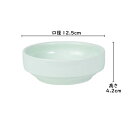 ※5個セット 強化磁器 12.5cm すくいやすい食器【1713-6220】 125X42mm 350cc ノア・アクア おぎそ 業務用 割れにくい 丈夫 業務...