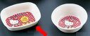 子供用食器 メラミン製・プラスチック製 保育園・幼稚園 HelloKitty メラミン「ニューキティ」シリーズ 角小鉢 (1-2441-0901)