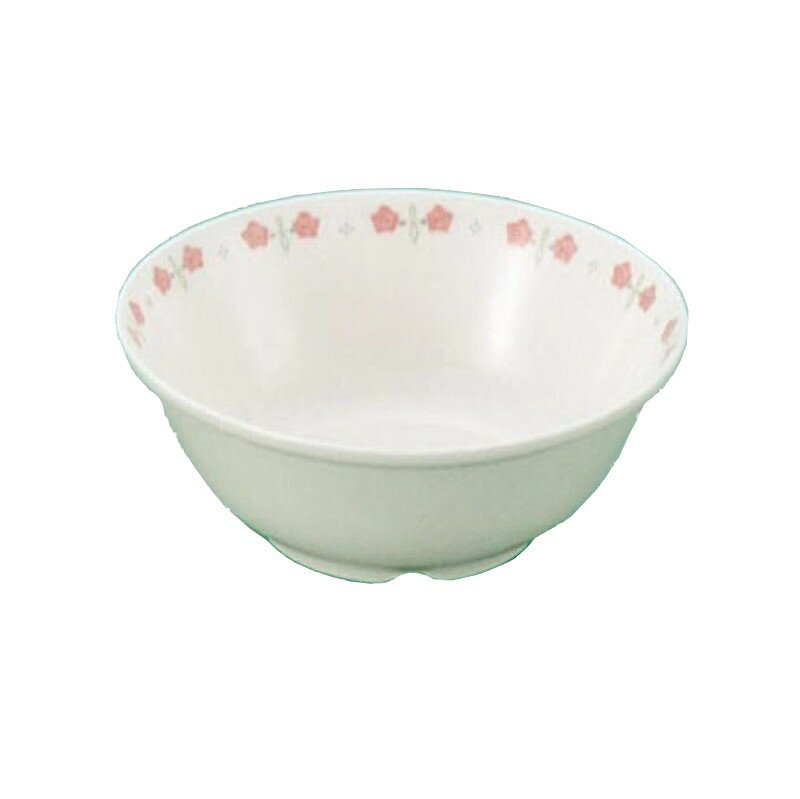 ※2個セット※学校給食用子供食器 ツインクル ピンク(パワーセラ) 飯碗 (133×54mm・370cc) 三信化工［YB-771TP］ 業務用強化磁器 保育園・小学校