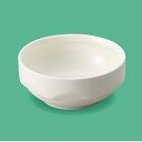 楽天食器の通販 KYOEIこども向け強化磁器 ホワイト すくいやすい皿/深皿 （φ105×H43mm・230ml） [YS-73W]三信化工 「自分で食べる」を可能にするすくいやすくこぼしにくい器です。