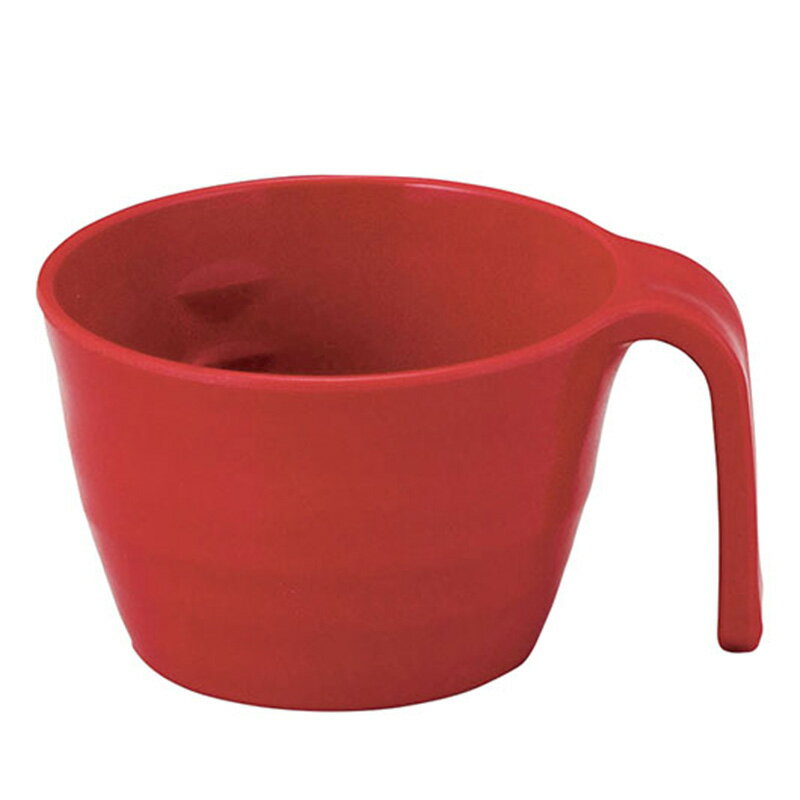 ニュークックチル対応 SPS製 マグカップ 朱(φ90(取っ手含む109)×H59mm・220ml) 凛(りん)　信濃化学/shi..