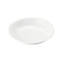 子供用 20cm 丸深皿 高強度磁器 8インチ 深皿 直径204mm ホワイト WH-027 (1-2459-1501)