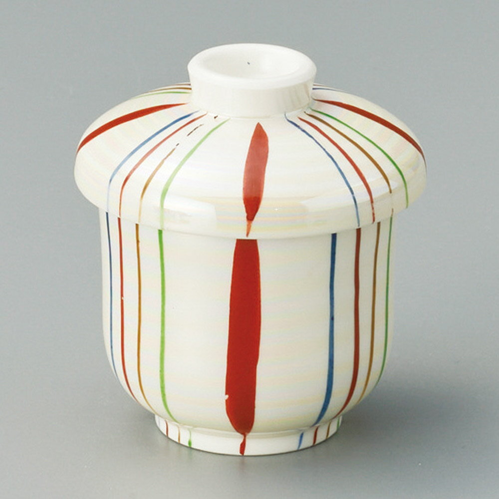 【5点セット販売】強化セラミック パール十草蒸し碗 （小） (6.5×8.5cm) UTSUWA[250-25-757] 蒸し碗 茶..