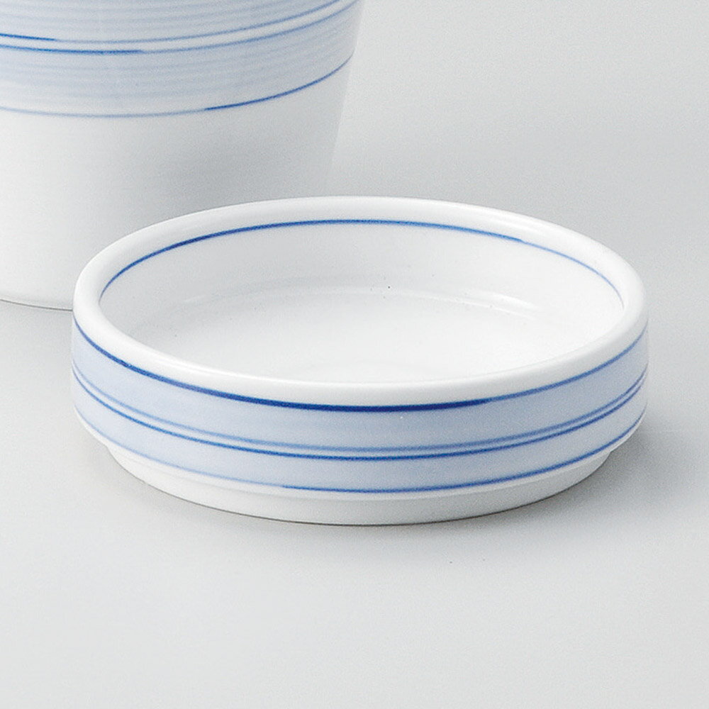 【5点セット販売】強化セラミック 駒筋薬味皿 (8.3×2.3cm) UTSUWA[286-25-717] 小皿 薬味入れ 日本製 K..