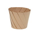 ※代引不可※送料無料 使い捨て容器 紙皿 シンメイ おりがみカップ 小 茶 20個入/袋×15袋(1ケース300個入り)