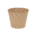 ※代引不可※送料無料 使い捨て容器 紙皿 おりがみカップ 大 茶 20個入/袋×20袋(1ケース400個入り)