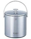 バー用品 アイスペール (1.6L) ピーコック アイスペール IBS-A160 (トング付) (1-1924-1601)
