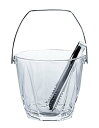 ワイン・バー用品 業務用 ウイスキー・焼酎・カクテル用品 アイスペール・氷入れ ガラス アイスペールサージュM-6830(EBM25-1)(1561-7)