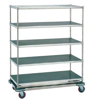 代引不可 送料無料 Ω　キッチン　ワゴン　SA14-F　（1,260×660×H1,470mm）　(1-1239-0301)