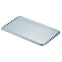 18-8ステンレス T型バット蓋 小用(286×173) バット用フタ 業務用 厨房用品 保管 小分け (1-0136-1404)