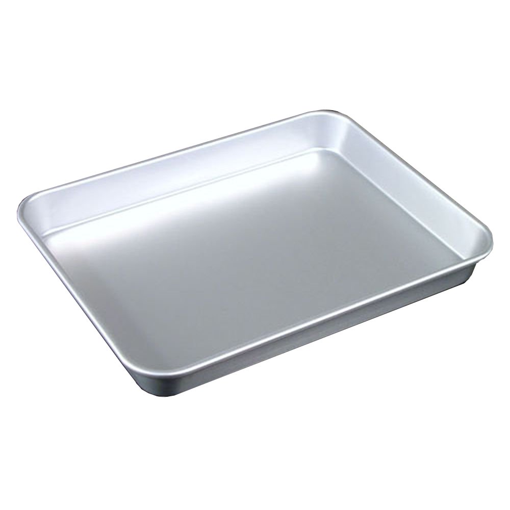 アルマイト　標準バット　3号(312×241×H35) 業務用バット 下ごしらえ 厨房 調理道具 (9-0136-0803)