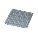 アルマイト 標準バット用網(クロームメッキ) 1号用(337×273) 業務用バット用網 水切り 厨房用品 (1-0134-1101)