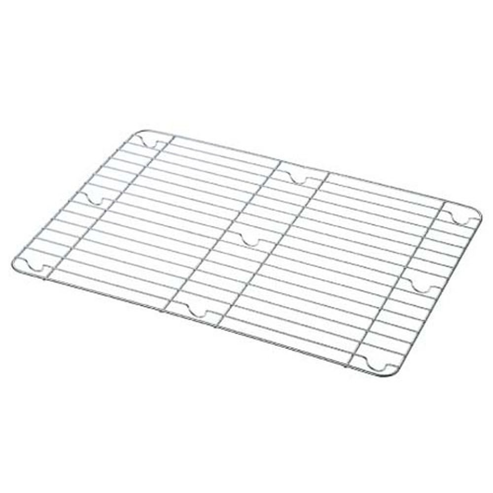 ●高品質で、業務用では代表的な材質です。●お手入れ簡単で衛生的です。●変形が最も多い「脚」部を強化してあります。■サイズ：256×194×H11mm■材質：18-8ステンレス製メーカー希望小売価格はメーカーカタログに基づいて掲載しています　