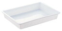 サンコー サンバット(ポリエチレン)No.3(内寸300×210×H48) 業務用バット 抗菌タイプ プラスチック製 樹脂 白 (1-0133-1203)