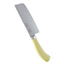 包丁・ナイフ TKG-PRO(プロ) 業務用抗菌カラー包丁 菜切庖丁(両刃) 16cm イエロー(1-0335-1003)