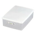 保存容器・キッチンポット プラスチック製 レンジOK 抗菌 365×270×H117mm 9000ml ハイパック 角型 S-34 (1-0234-0119)