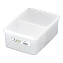 保存容器・キッチンポット プラスチック製 抗菌 232×167×H90mm 2440ml ハイパック 角型 仕切付 S-231(2ヶ入)(1-0234-0204)