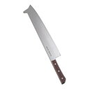 包丁・ナイフ すべり止め付 冷凍包丁(白銀安来鋼) 33cm (1-0340-2102)