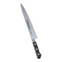 送料無料 包丁・ナイフ 龍彫刻入 ミソノ・スウェーデン鋼包丁 筋引(両刃)No.121M 24cm (1-0311-1201)