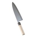 送料無料 包丁・ナイフ 堺實光 紋鍛 (青鋼) 出刃(片刃)包丁 27cm (1-0299-0309)