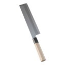 送料無料 包丁・ナイフ 堺實光 紋鍛 (青鋼) 薄刃(片刃)包丁 22.5cm (1-0299-0505)