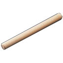 製パン用品・めん棒 お菓子作り・道具 φ4.5cm 木製太口 樫 めん棒 大 (1-1145-0301)