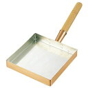 たまご焼器 銅 玉子焼 関東型 30cm (300×300×40mm) (1-0548-0106)