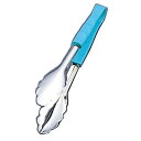 トング 抗菌 ステンレス製 小25.5cm 18-8 PPハンドル カラー万能トング 小 グリーン (1-0490-1113)