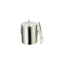 バー用品 アイスペール ステンレス製 (3L) KO 18-8 アイスバケット 3L (トング付) (1-1924-0903)