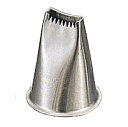 製菓用品・口金 お菓子作り・道具 ステンレス製 18-8 口金 (平波) φ25×H36mm φ13mm(1-1055-0802)