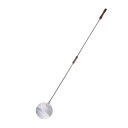 ピザ用品 本格派★ピザの移動・出し入れに! UK18-8ピザピール(穴なし)22cm(直径22cm×全長180.5cm)(1-0963-0403)