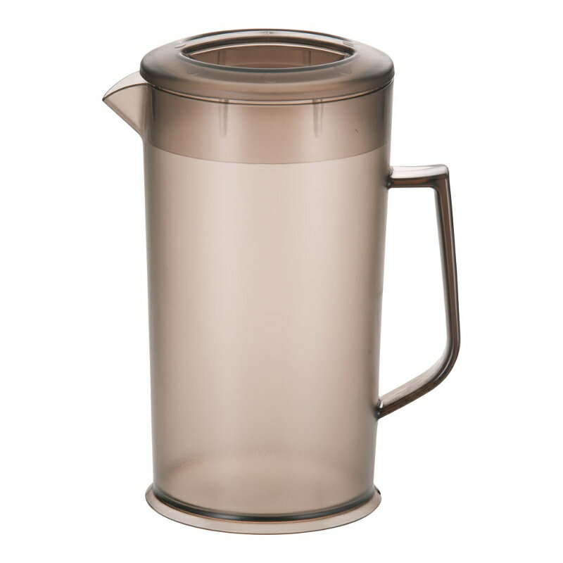 PCウォーターポット スモークブラウン 7200-2022 (2L) 業務用 卓上用品 水差し ピッチャー 冷水 お冷 ..