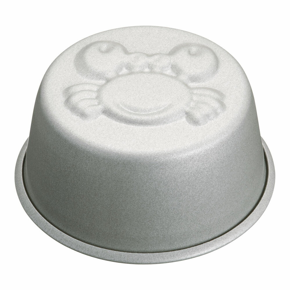 フッ素加工 プリンカップ カニ お菓子作り プリン型 ゼリーカップ かわいい こども向けデザート (1-108..