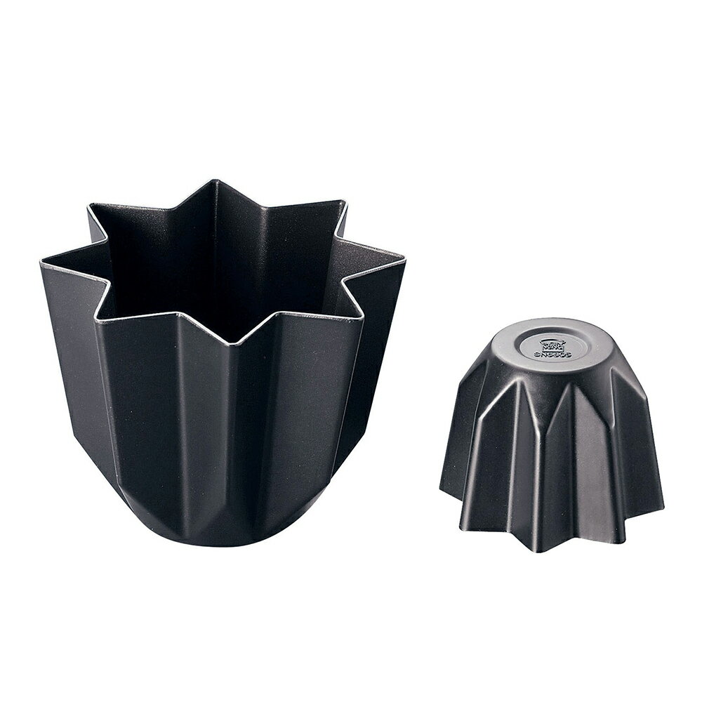 アルミ 八星ケーキ型 SN6808 中 製菓型 焼き型 焼き菓子 星型 ケーキ 離型性抜群 フッ素加工 (1-1092-0702)