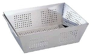 ざる ステンレス製 54cm UK18-8　パンチング角ざるL　(9-0272-0902)