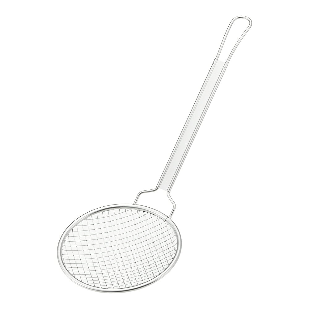 フジボシ 18-8丸型フライ揚 4メッシュ 小(φ135) フライヤー 揚げ物 揚げざる 油切り(9-0740-1204)