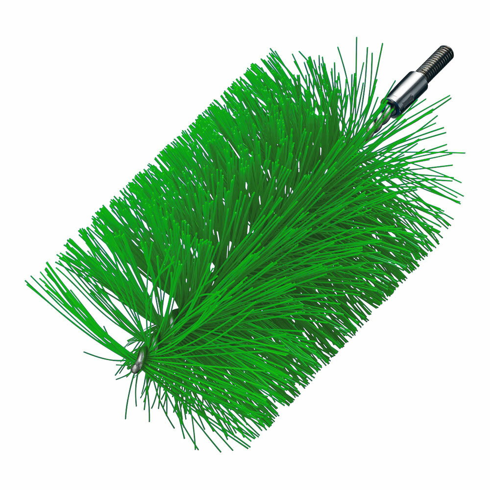 トラスト ステンレス カラーチューブブラシ ミディアム φ80 グリーン 緑 HACCP ハサップ 衛生管理 清掃..