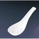 料理演出用品・鍋用小物 あったか鍋小物・レンゲ C-75 メラミン レンゲ(小) 白(1-2412-0401)(3)