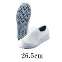 厨房・靴・調理場用ワークシューズ アキレスクッキングメイト003白 26.5cm(1-1477-0710)