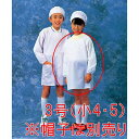 エプロン 学校用 子供用 学童給食衣(ホワイト)SKV361 3号(小4・5)(1-1523-0603)