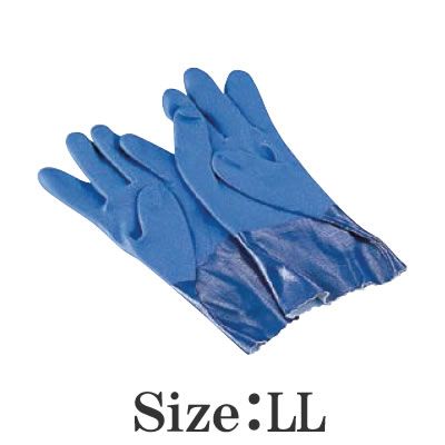 手袋 厨房用品 調理場用 作業用 ショーワ　ニトリール手袋No.750(ニトリル製)　LL(1-1494-0704)