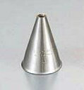 製菓用品・口金 お菓子作り・道具 ステンレス製 18-8 口金 (丸) PP-555〜PP-558 φ25×H36mm φ5mm(1-1055-0701)