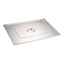 DO-ENガストロノームパン取手付カバー 2/1用 821L 業務用 ステンレス製 ホテルパン蓋 カバーのみ【ISF_TKG】(9-0113-0301)